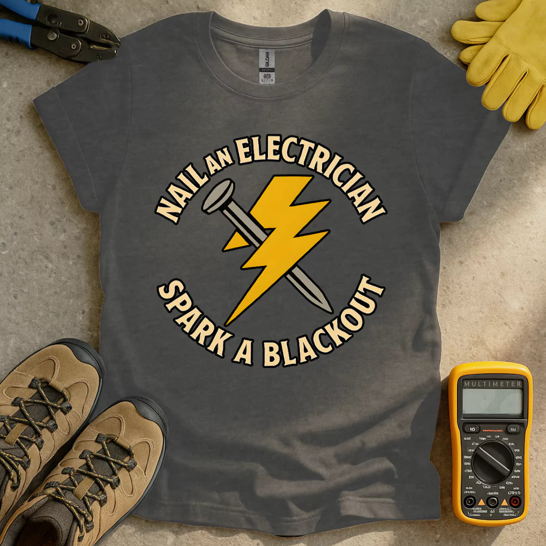 Nail An Electrician T-shirt