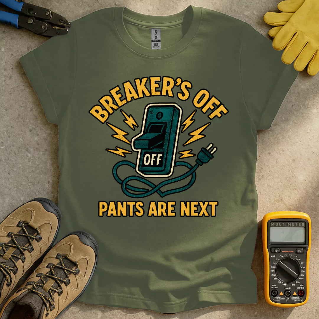 Breaker & Pants Off T-shirt