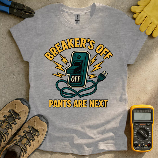 Breaker & Pants Off T-shirt