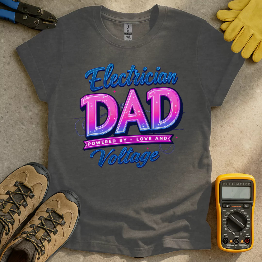 Electrician Dad T-shirt