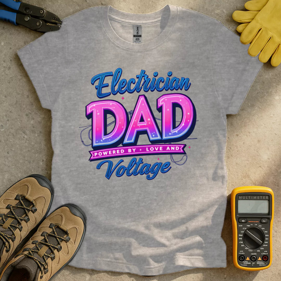 Electrician Dad T-shirt