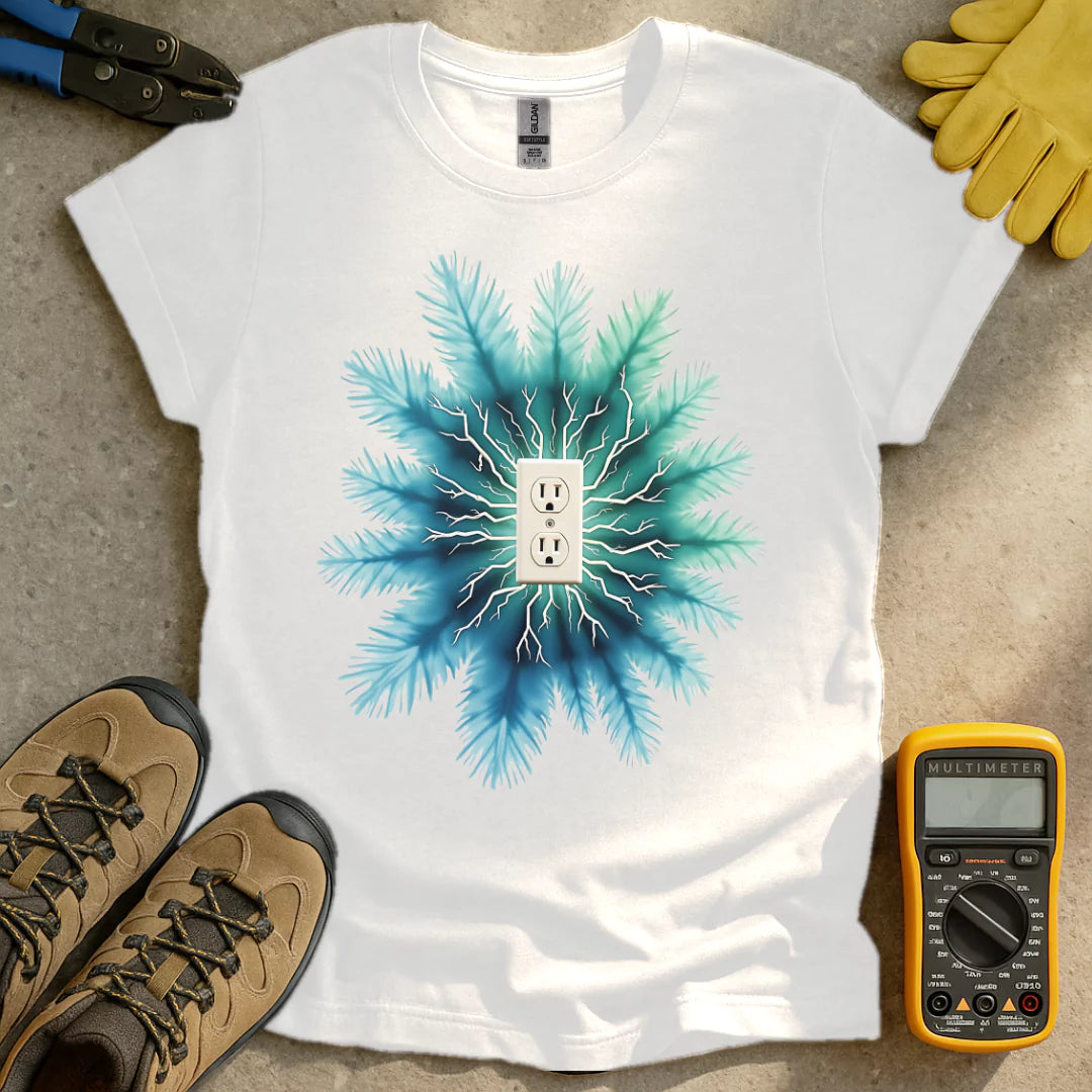 Snowflake Electrical T-shirt
