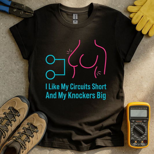 Short Circuits Big Knockers T-shirt