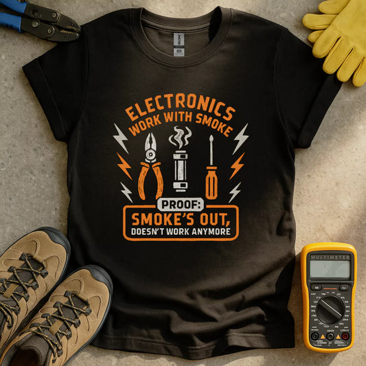Smoking Electronics T-shirt