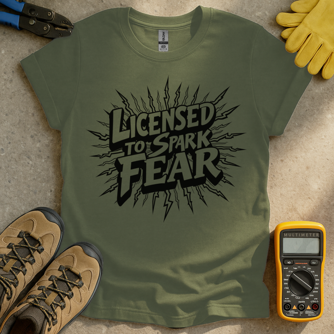Licensed To Spark Fear T-shirt
