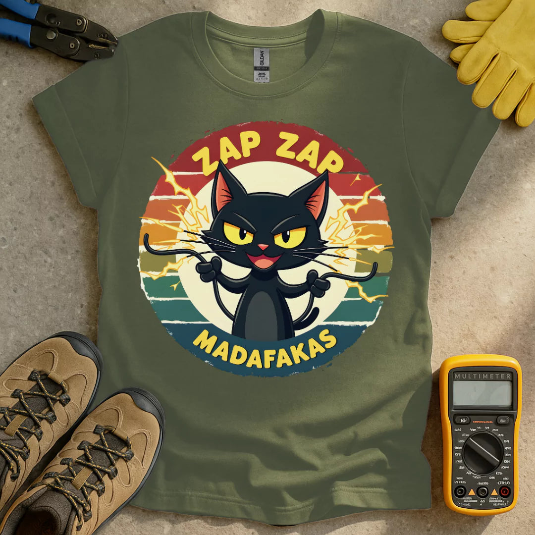 Electric Cat T-shirt