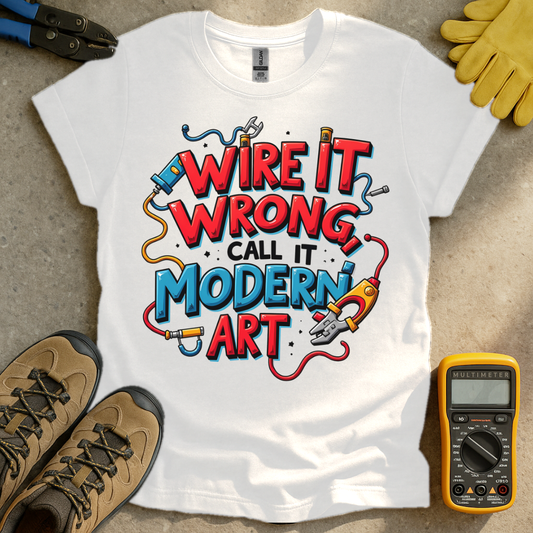 Wire It Wrong T-shirt