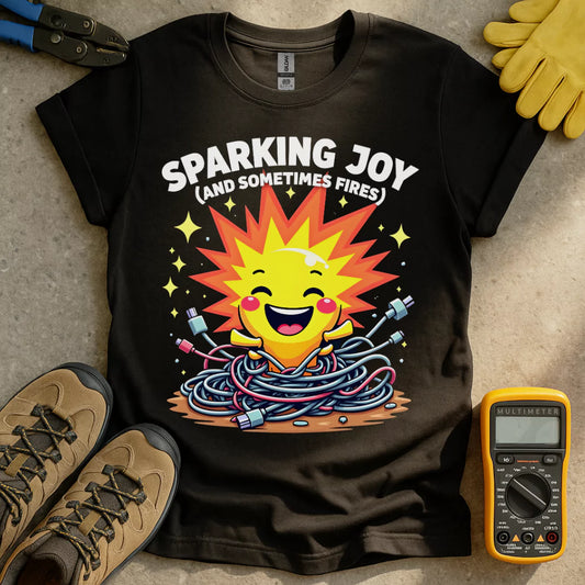 Sparking Joy and Fires T-shirt