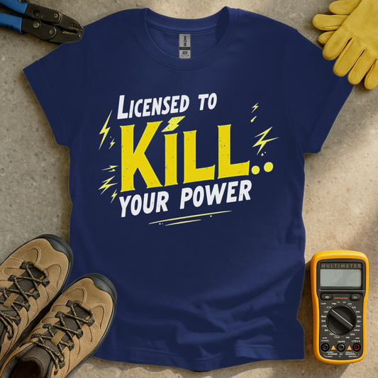 Licensed To Kill T-shirt