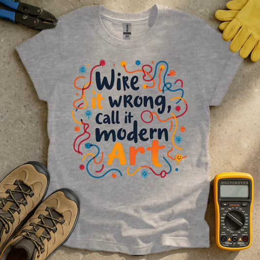 Wire It Wrong T-shirt