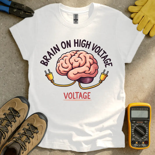 Brain on High Voltage T-shirt
