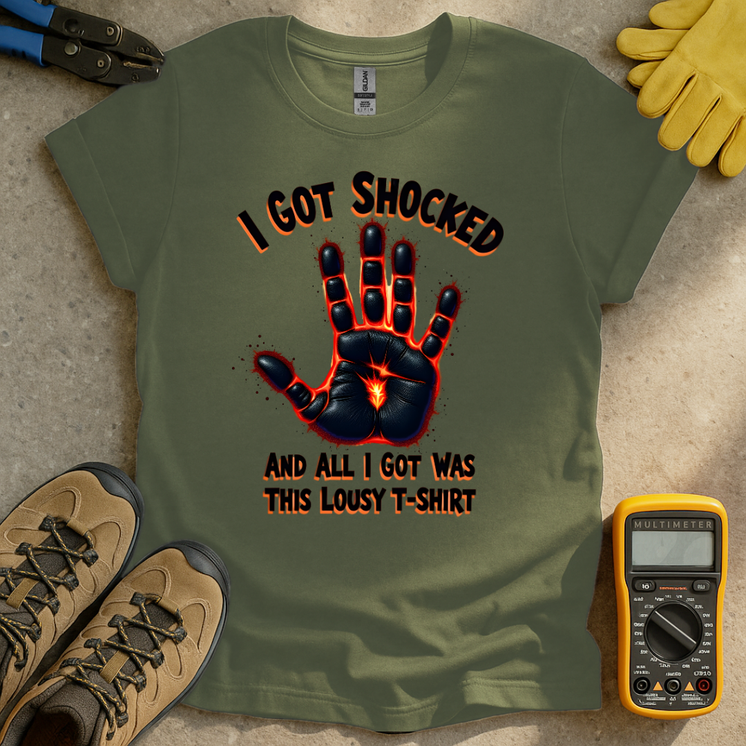 I Got Shocked T-shirt