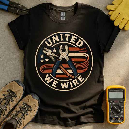 United We Wire T-shirt