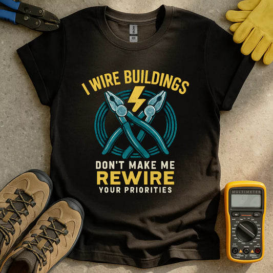 I Wire Buildings T-shirt