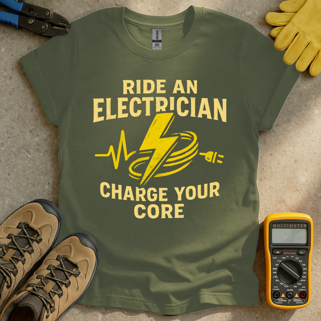 Ride An Electrician T-shirt