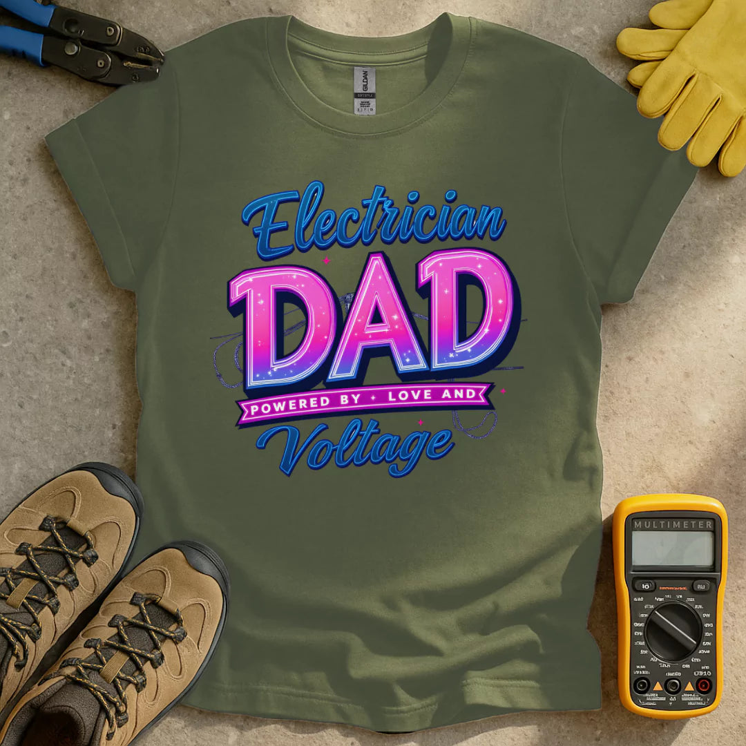 Electrician Dad T-shirt