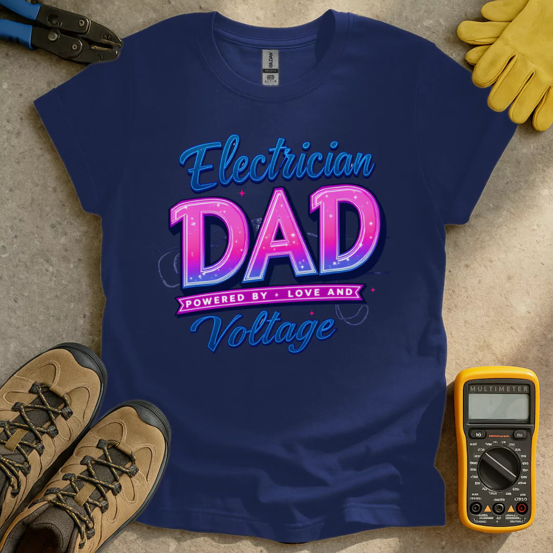 Electrician Dad T-shirt