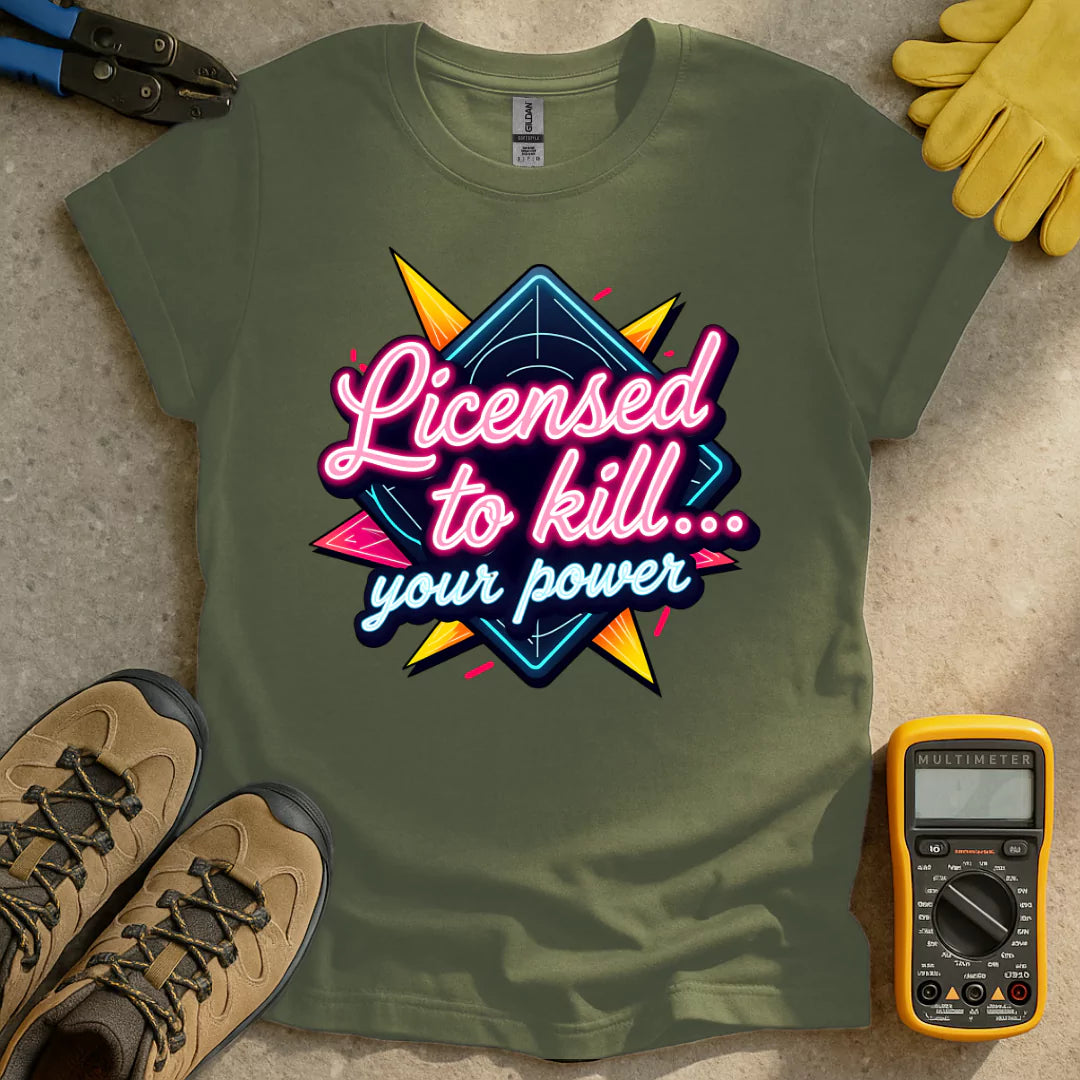 Licensed To Kill T-shirt