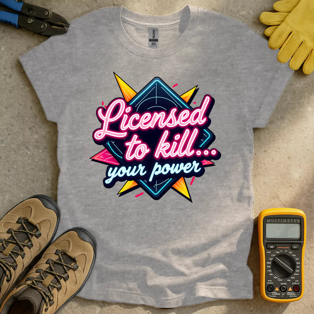 Licensed To Kill T-shirt