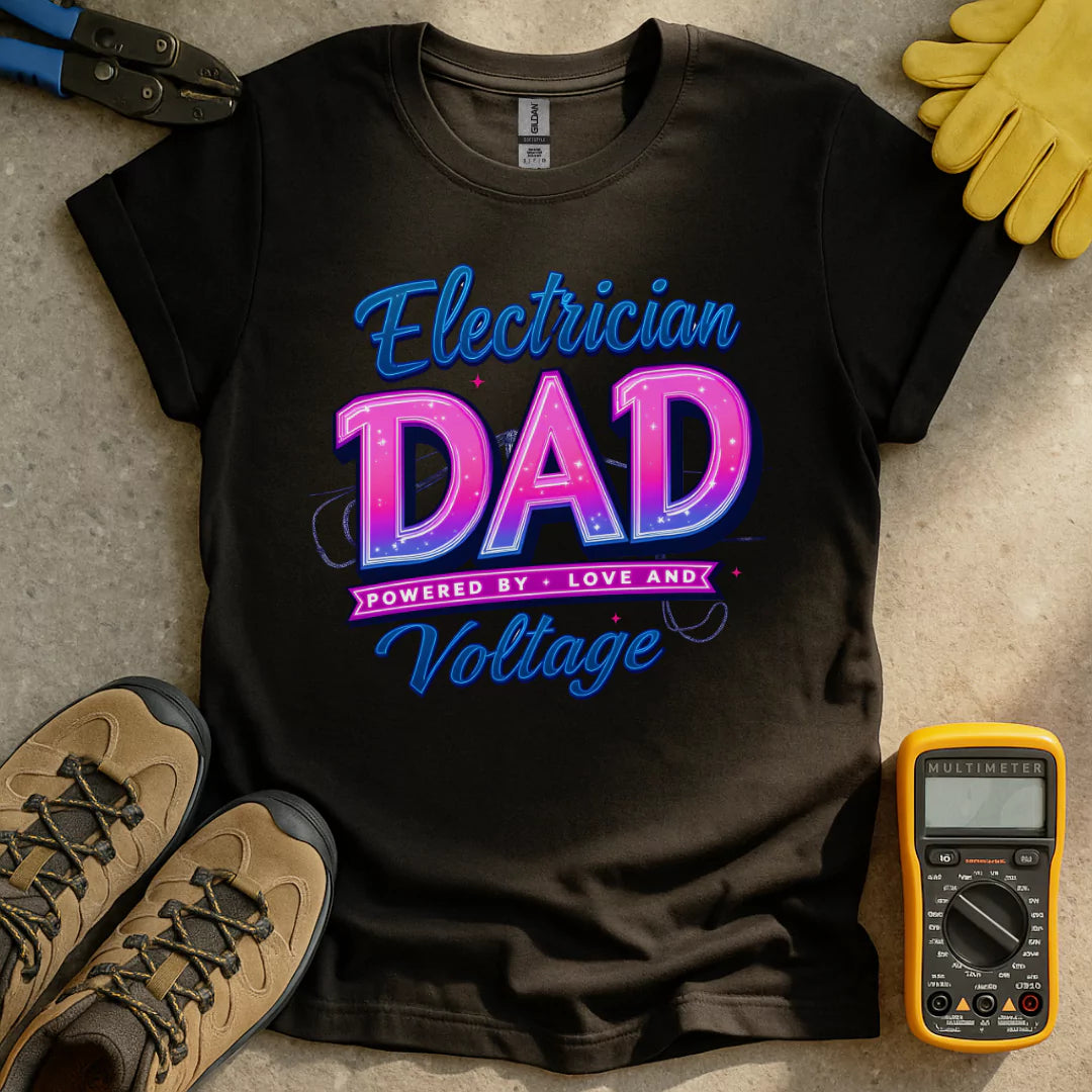 Electrician Dad T-shirt
