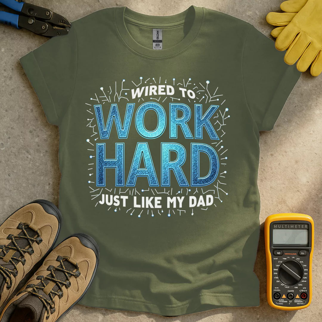 Wired To Work T-shirt