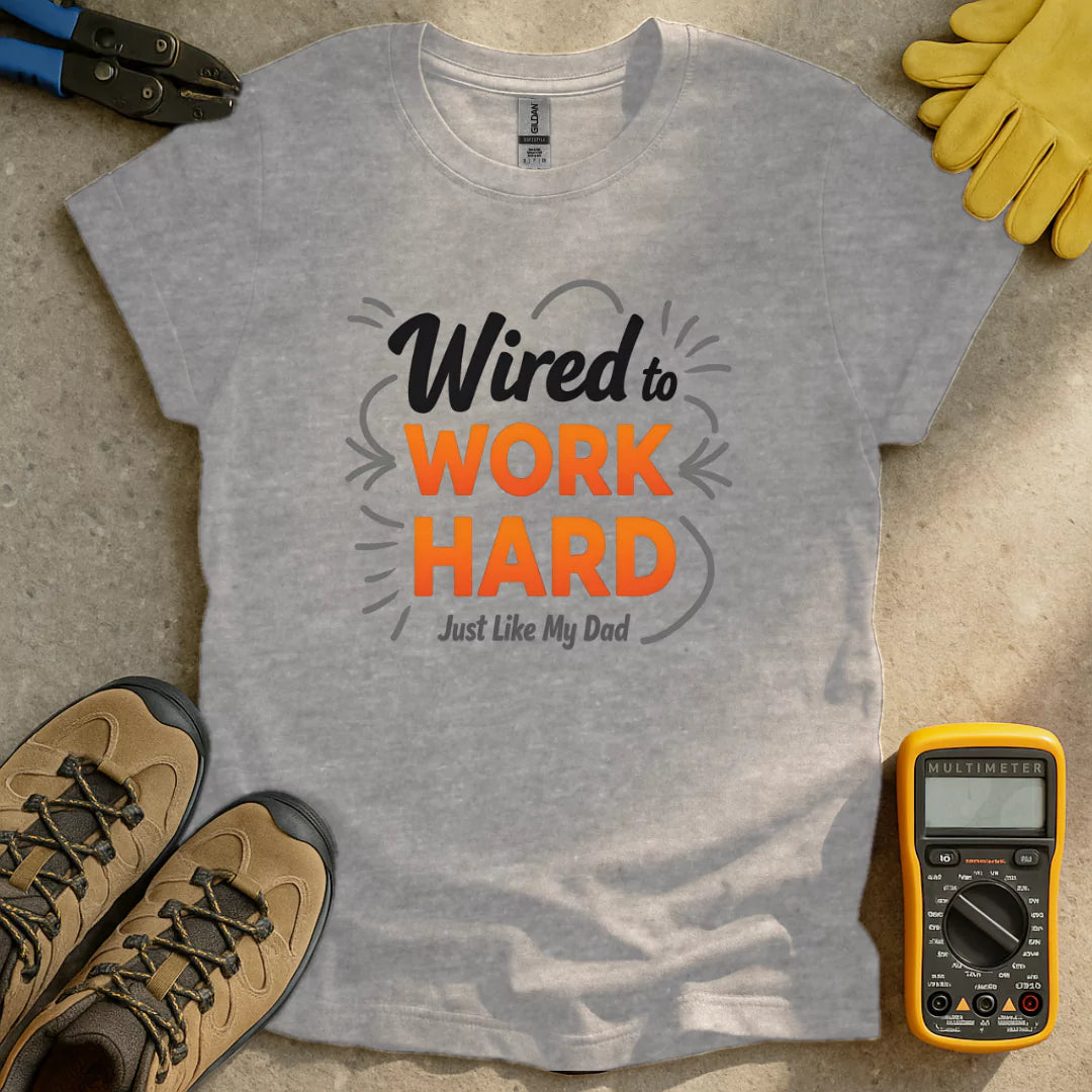 Wired To Work T-shirt