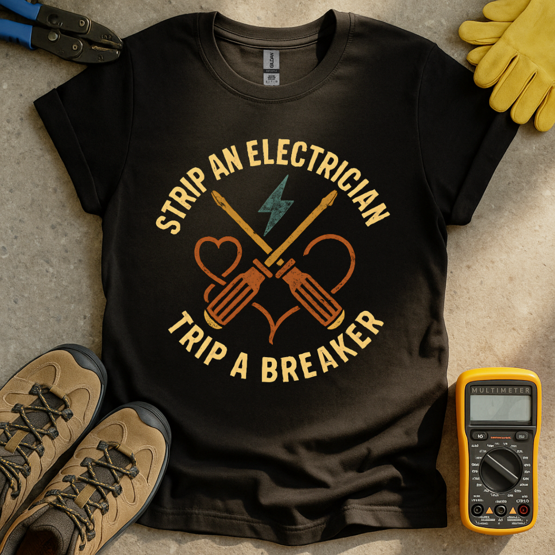Strip An Electrician T-shirt