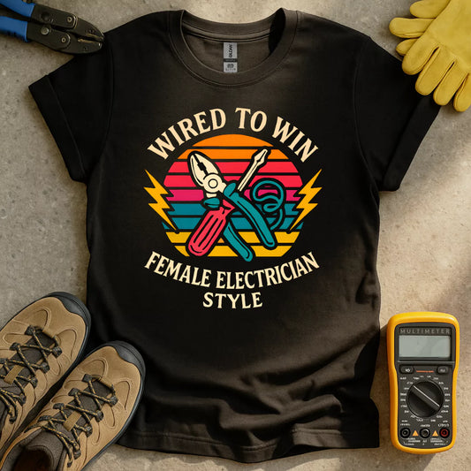 Wired To Win T-shirt