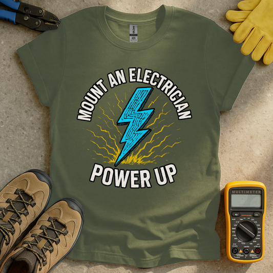 Mount An Electrician T-shirt
