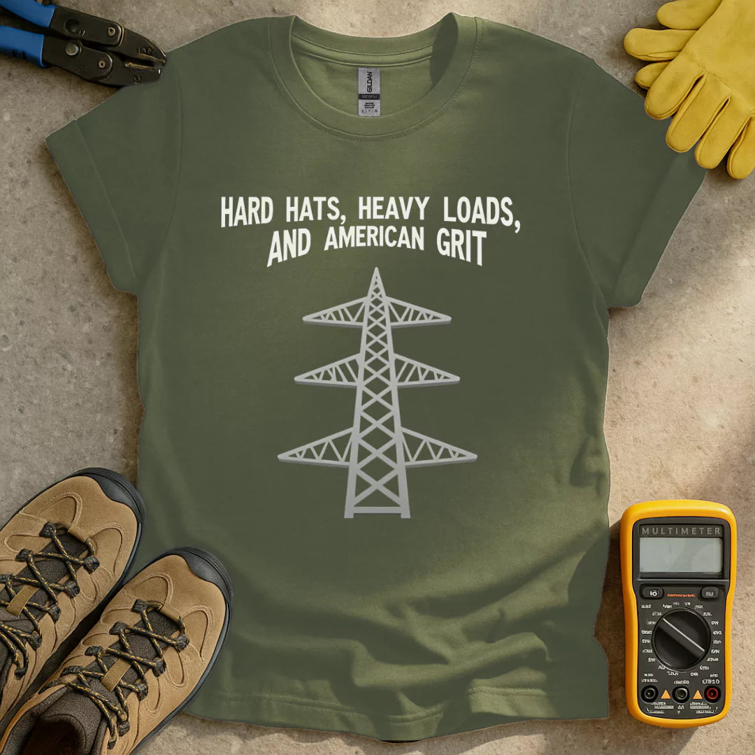 Hard Hats American Grit T-shirt