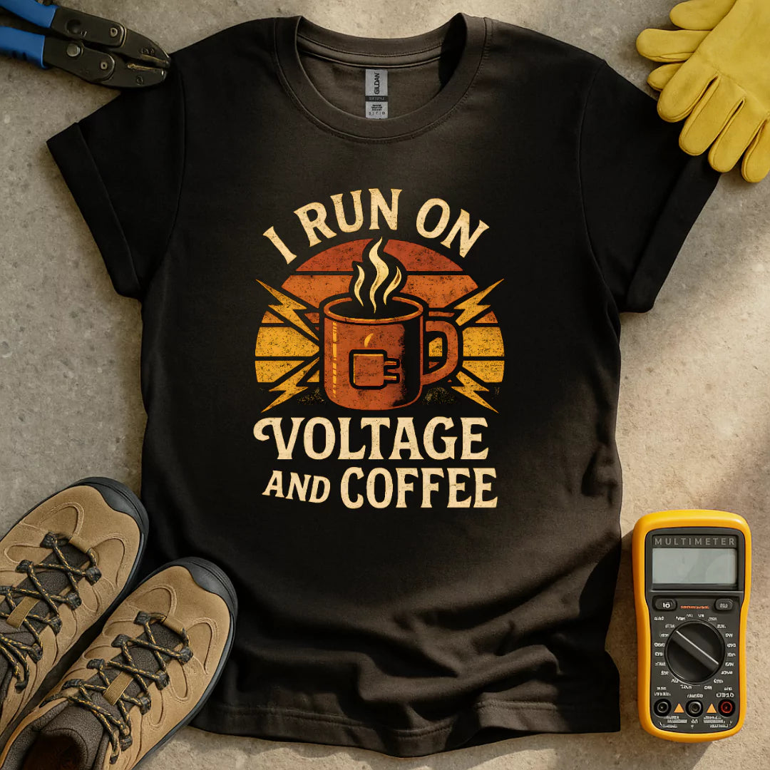 Voltage and Coffee T-shirt