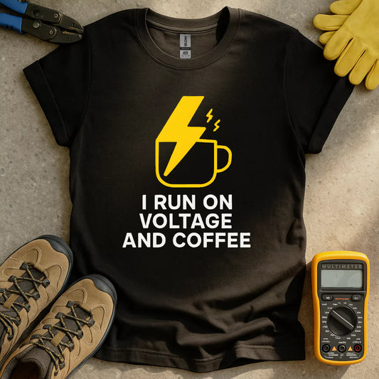 Voltage And Coffee T-shirt