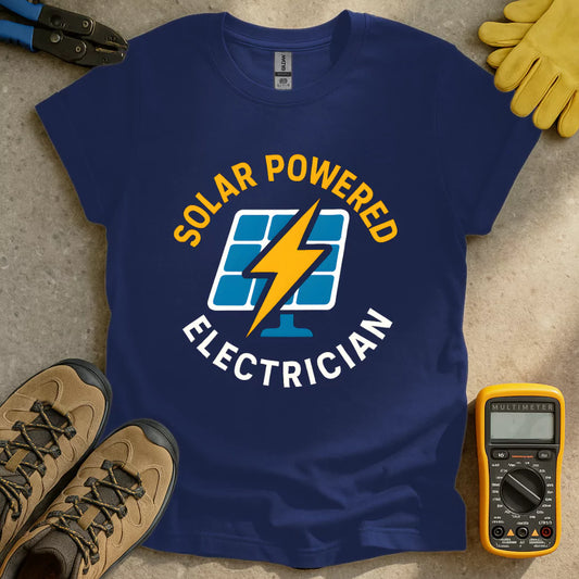 Solar Powered Electrician T-shirt