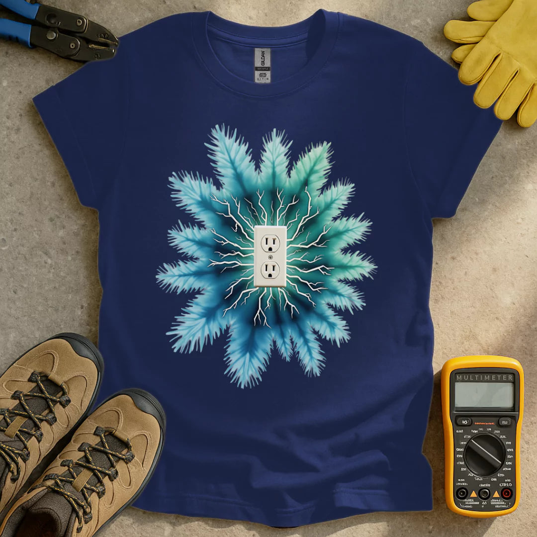 Snowflake Electrical T-shirt
