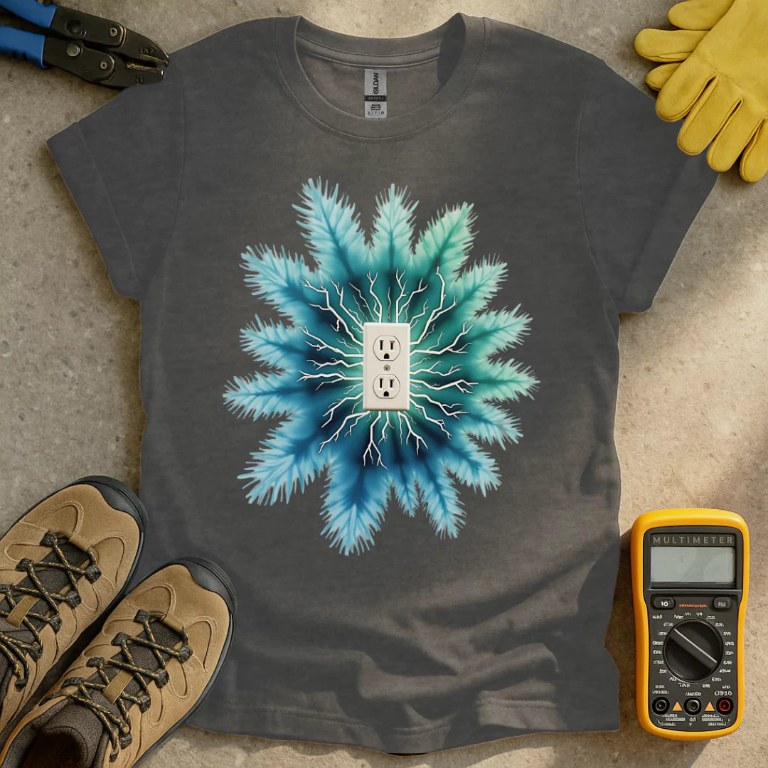 Snowflake Electrical T-shirt