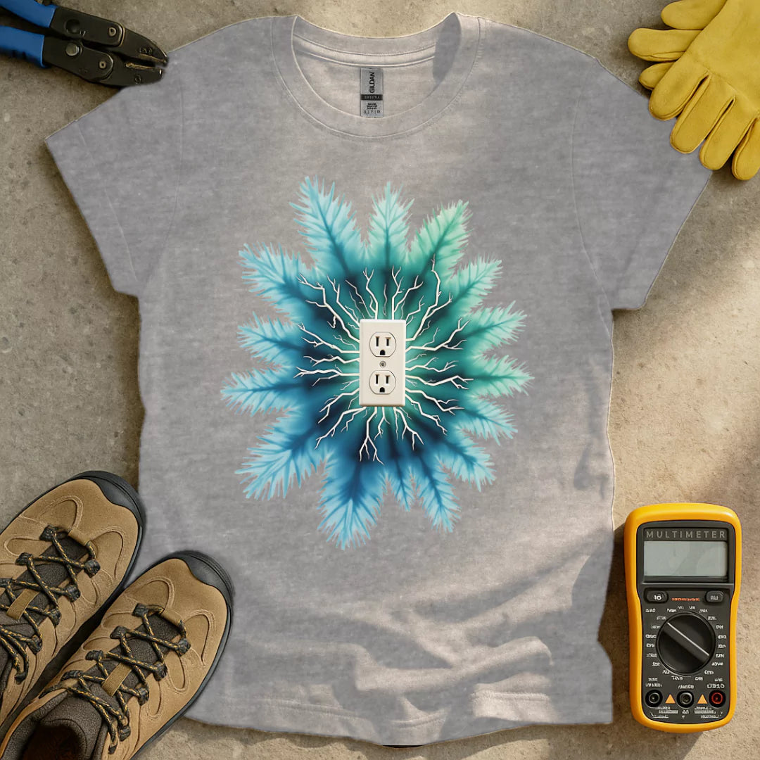 Snowflake Electrical T-shirt