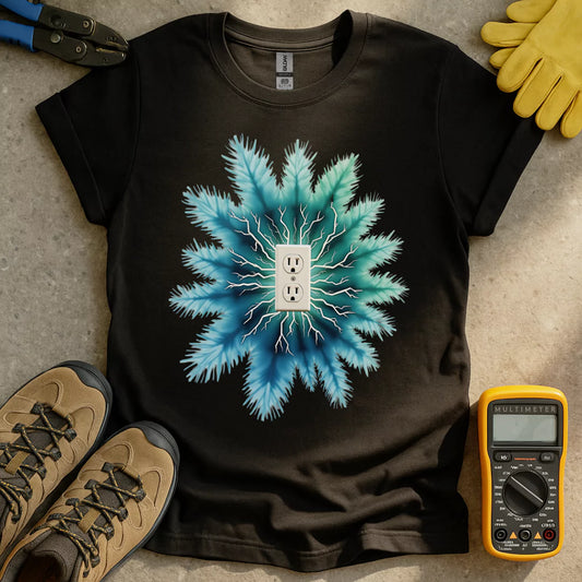 Snowflake Electrical T-shirt