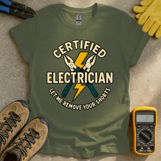 Certified Shorts Remover T-shirt