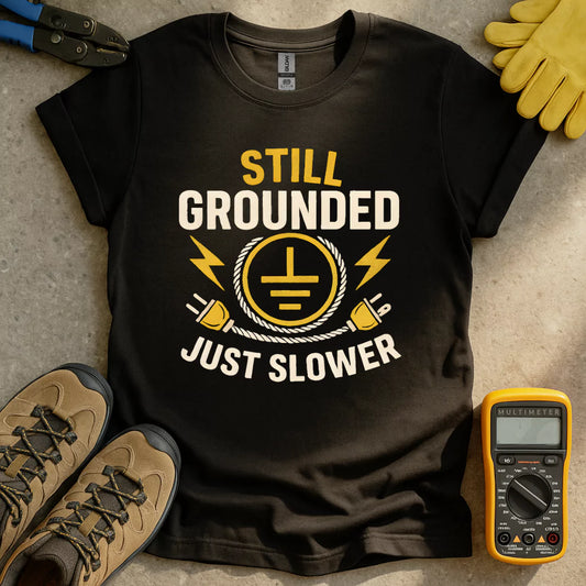Still Grounded Just Slower T-shirt
