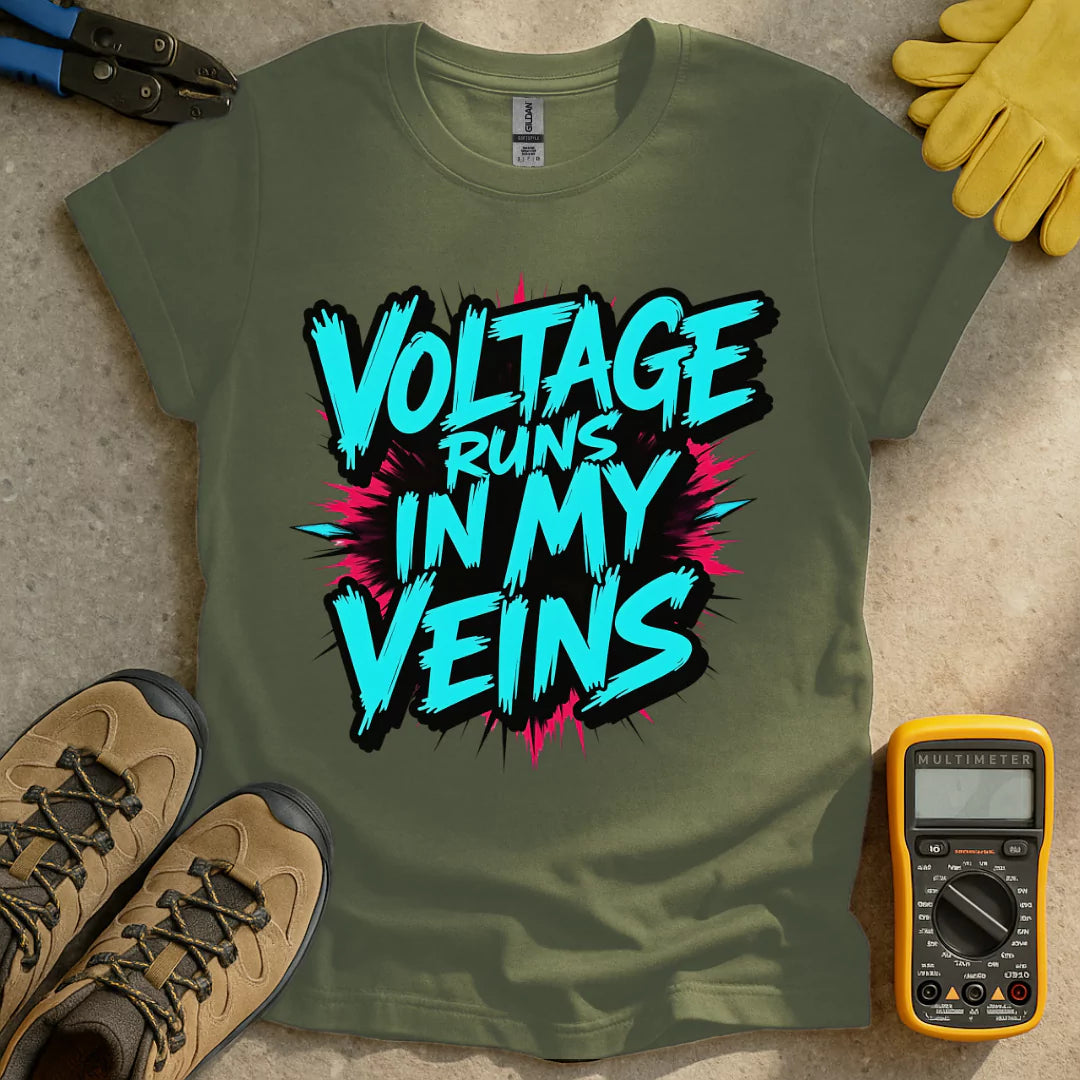 Voltage In My Veins T-shirt