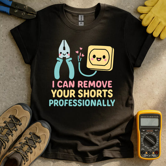 Removing Your Shorts T-shirt