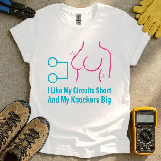 Short Circuits Big Knockers T-shirt