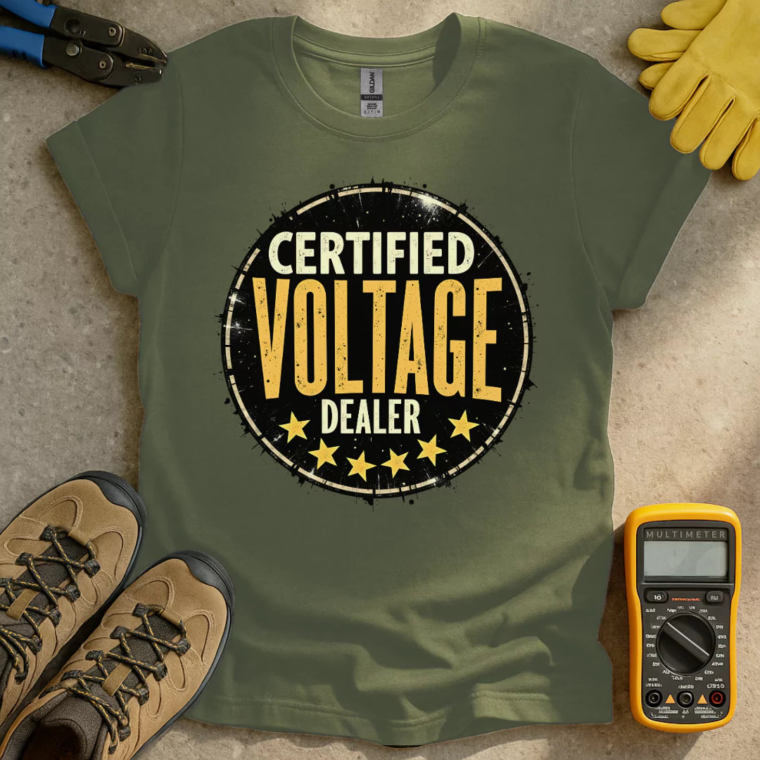 Certified Voltage Dealer T-shirt