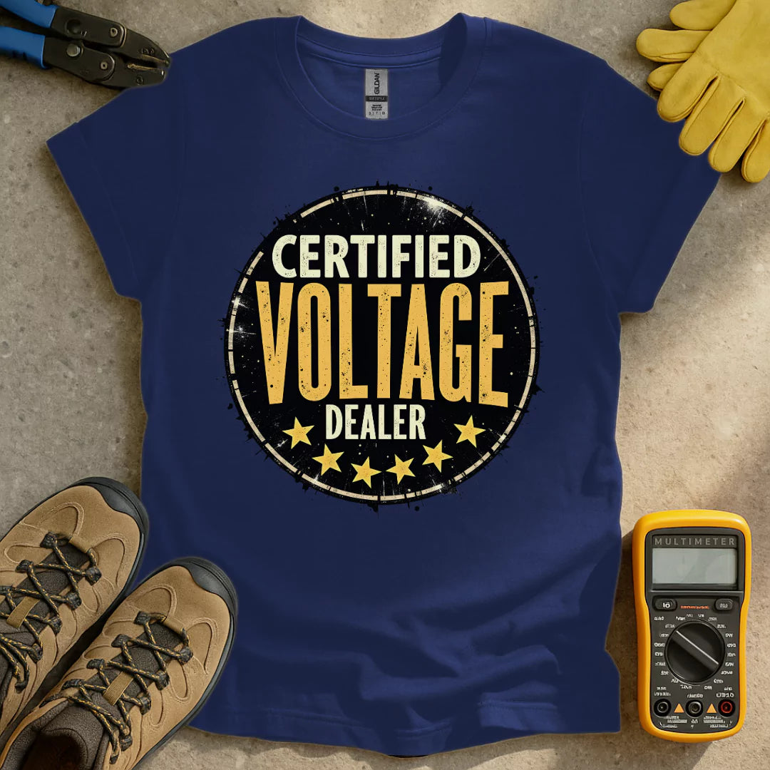 Certified Voltage Dealer T-shirt