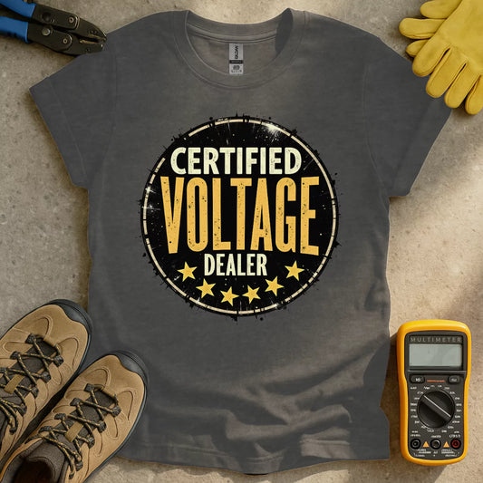 Certified Voltage Dealer T-shirt