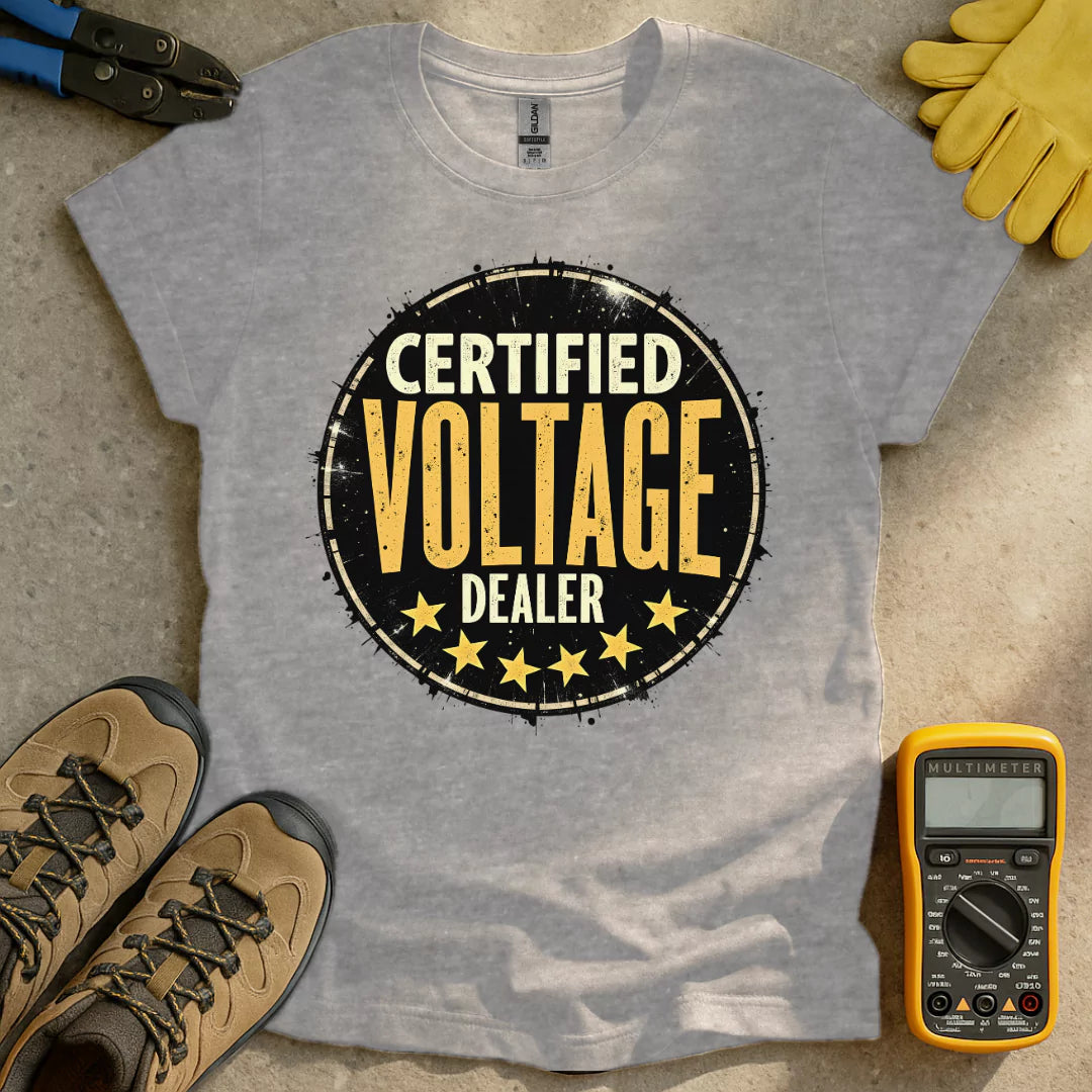 Certified Voltage Dealer T-shirt
