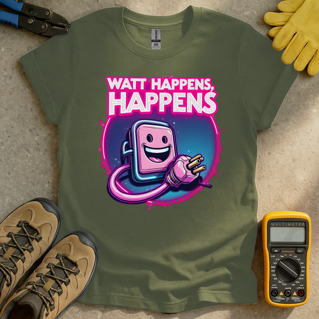 Watt Happens T-shirt