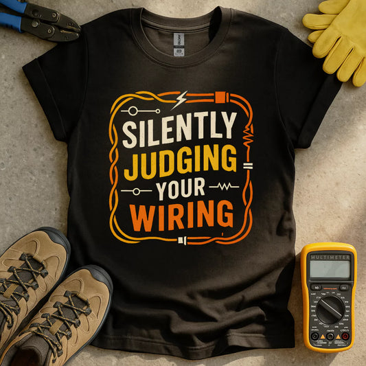 Judging Your Wiring T-shirt