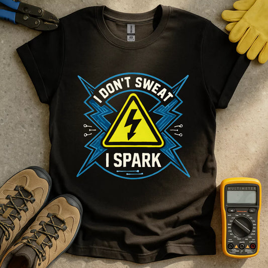 I Don't Sweat I spark T-shirt