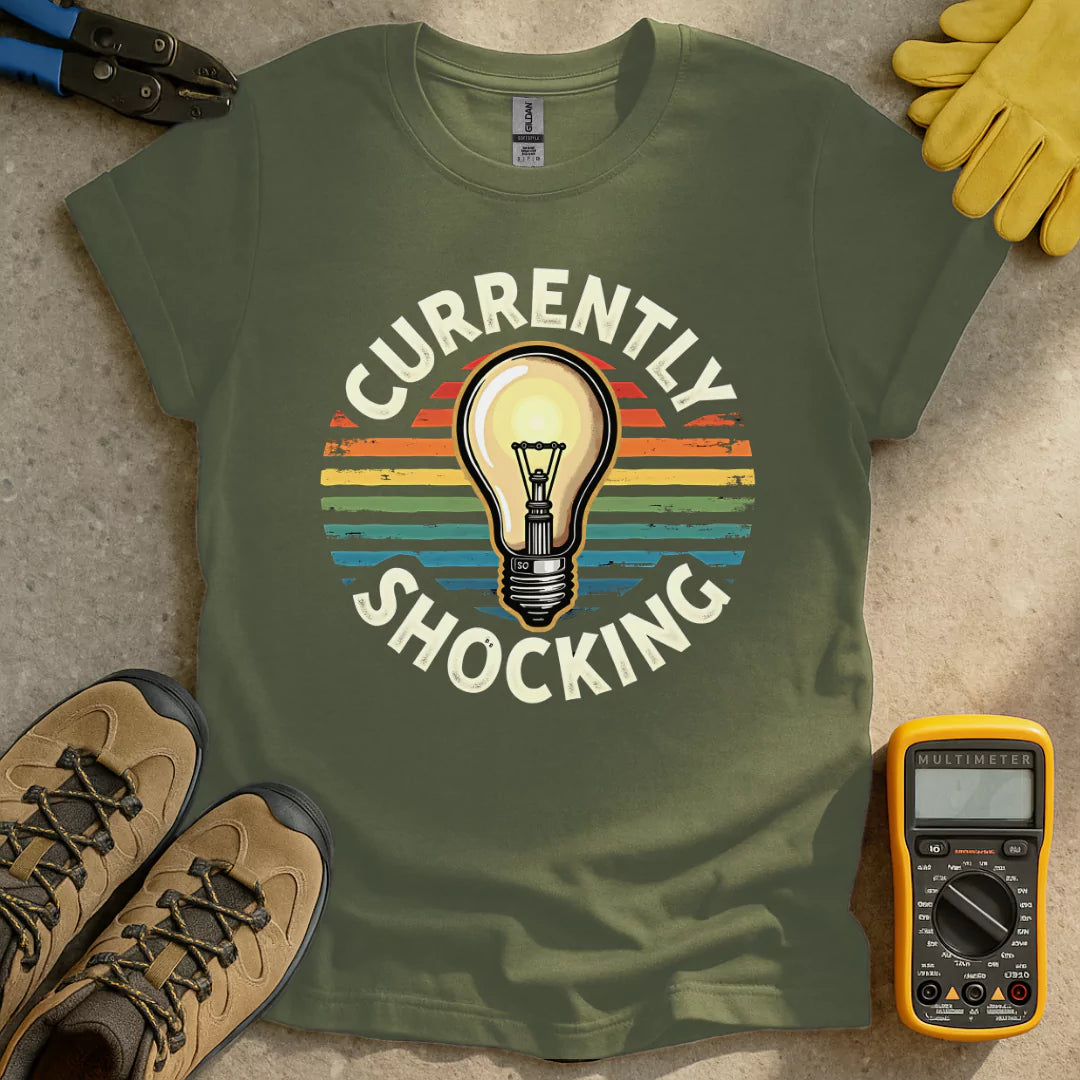 Currently Shocking T-shirt